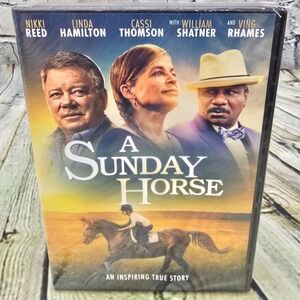 A Sunday Horse DVD Widescreen True Story Nikki Reed William Shatner Sealed NEW